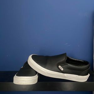 Perforated Leather Vans